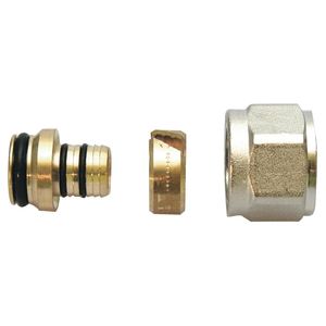 Ensemble de 16 tuyaux de plomberie de 2 mm avec insert olive et écrou pour la réparation et l'entretien des collecteurs - Product Image 1