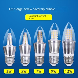 Ampoule LED à haute luminosité 5W 7W 9W, type bougie, 3500K, tension 85-265V, courant constant, sans scintillement, coque en aluminium, culot G9, IRC80 - Product Image 4