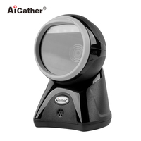 Lecteur de codes-barres omnidirectionnel filaire CMOS, numérisation automatique, codes QR 2D, lecteur de bureau A-80+