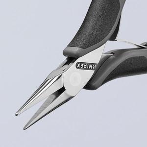 KNIPEX - 35 22 115 Pince électronique ESD à tête ESD polie miroir, poignées avec poignées multi-composants - Product Image 4