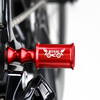 MUQZI — support pour moyeu de vélo, axe à dégagement rapide, feu avant, Extension pour bicyclette
