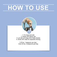 Additif buccal pour animaux de compagnie : Soin dentaire pour chiens et chats – Haleine fraîche, lutte contre la plaque dentaire, santé bucco-dentaire, nettoyage quotidien de la bouche