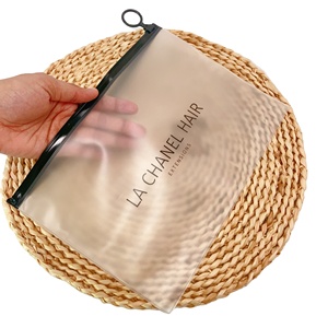 Plastic Transparent Frosted PVC EVA Custom for Clothes and Jewelry Packaging Ziplock Bags - Product Image 1