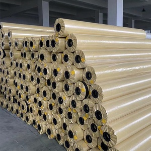 防水PVCコーティングターポリンロール650 Gsm屋外ポリターププラスチックキャンバス用トラックテント屋根カバー車用 - Product Image 1