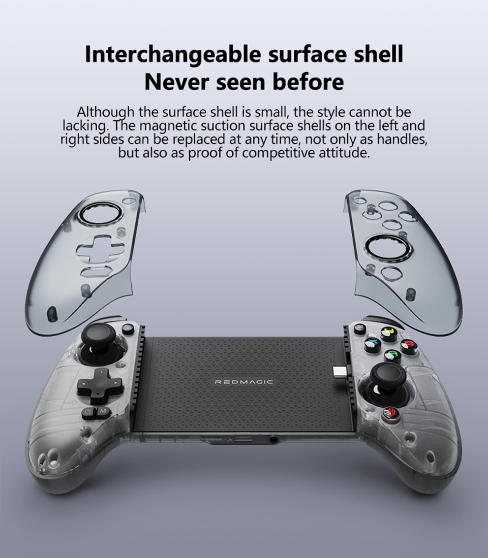 Nubia Redmagic Shadow Blade Gamepad 2 - 黒 モバイルゲーム対応