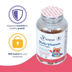 Giá Tuyệt Vời Trẻ Em Vitamin Tổng Hợp Hỗ Trợ Sức Khỏe Xương Gummy Đường Miễn Phí Tăng Cường Khả Năng Miễn Dịch Đa-Vitamin Kẽm Trẻ Em Gummies - Product Image 2