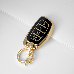 Funda de TPU con logotipo personalizado para llave de coche, accesorio compatible con hyundai inteligente, <span class=keywords><strong>2022</strong></span> - Product Image 4