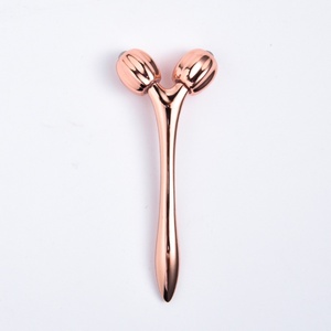 Instrumento de Masaje Adelgazante de Metal Color Oro Rosa de Lujo, Forma Libre, Venta al Por Mayor - Product Image 6