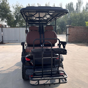 Nouveau chariot de golf électrique 2 + 2/4 places/buggy système de batterie au lithium certifié CE parcours de golf 90km de conduite kilométrage équipé de queue - Product Image 3