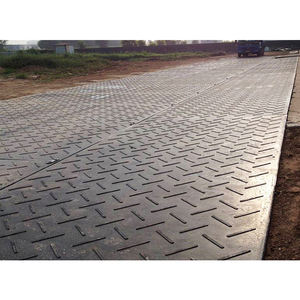 plastic <b>road</b> construction <b>mats</b> temporary <b>mat</b> polyethylene sheeting to protect the ground - Product Image 3