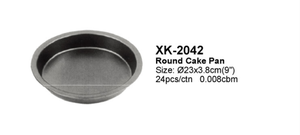 DF DF EDS XK-2043 Molde Redondo para Pastel, Bandeja Redonda para Hornear Pan con Revestimiento de Acero al Carbono, Molde para Hornear en Horno con Asa, Molde Redondo para Tartas - Product Image 5
