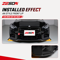 ZESON Séparateur de pare-chocs avant en fibre de carbone sèche style AN pour BMW M2 G87 Coupé 2023+