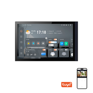 Tuya ZigbeeゲートウェイコントロールパネルスマートインターコムWifiスマートスイッチタッチ画面スマートライフオートメーション壁コントロール画面 - Product Image 1