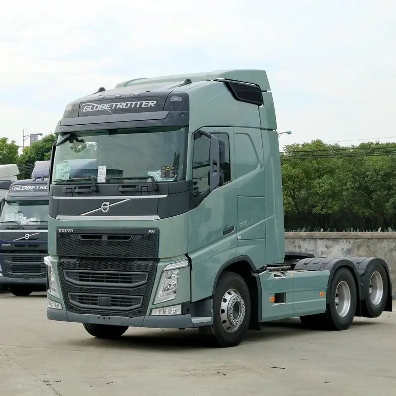 İkinci el Euro 3 Volvo FH500 satılık düşük fiyat kullanılan 6x4 traktör kamyon