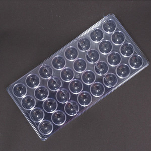 HY Semi Sphère Chocolat <span class=keywords><strong>Moule</strong></span> PC Polycarbonate Chocolat Bar <span class=keywords><strong>Moule</strong></span> <span class=keywords><strong>Demi</strong></span> Boule En Plastique Bonbons Maker <span class=keywords><strong>Moule</strong></span> - Product Image 3