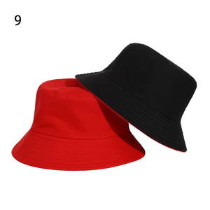 <b>Dropshipping</b> Products Portable Double-sided Anti-UV Wide Brim Foldable Summer Lightweight Bucket Hat for Men Women - Product Image 3