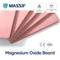 Papan Dinding Interior MGO 1220x2440mm 9mm 12mm untuk Partisi Rangka Baja Ringan Tahan Api Grosir Pabrik Panel