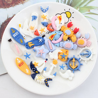 Mini Flatback Résine Charmes DIY Accessoire Décorations Crème Colle Ornements Téléphone Cas Chaussures Dessin Animé Cabochon Artisanat Artificiel
