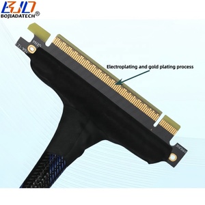 270 độ đảo ngược PCIe 16X khe gen4 PCI-E 4.0 X16 Card đồ họa Riser cáp mở rộng 0.3M 0.4m 0.5M 0.6m cho ai máy chủ GPU - Product Image 5