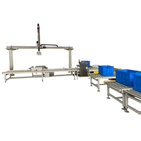 Robot de palettisation industriel robuste 800 kg entièrement automatique à commande PLC, à axe Z unique, avec ventouses, certifié CE