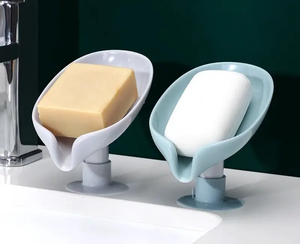 Piatto di sapone in plastica autodrenante in ABS resistente con <span class=keywords><strong>ventosa</strong></span> per uso domestico in cucina o <span class=keywords><strong>doccia</strong></span> - Product Image 4