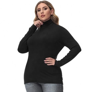 Venta al por mayor <span class=keywords><strong>de</strong></span> camisas <span class=keywords><strong>de</strong></span> cuello alto <span class=keywords><strong>de</strong></span> manga larga <span class=keywords><strong>de</strong></span> moda <span class=keywords><strong>de</strong></span> punto para <span class=keywords><strong>mujer</strong></span> 100% <span class=keywords><strong>de</strong></span> <span class=keywords><strong>lana</strong></span> merina capa Base <span class=keywords><strong>camisetas</strong></span> para deportes correr - Product Image 2