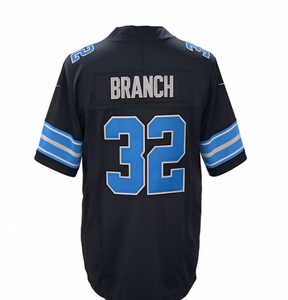 Maillot de football américain respirant des Lions de Detroit, service OEM, 5 styles, collection # 32 Gibbs # 26 Sanders # 20 Goff # 16 Montgomery # 5 - Product Image 3