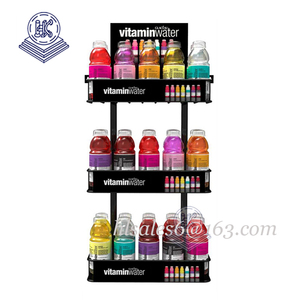 Étagère de rangement pour distributeur de boissons sur comptoir personnalisée, étagère en fil métallique pour réfrigérateur, présentoir pour canettes de soda - Product Image 3