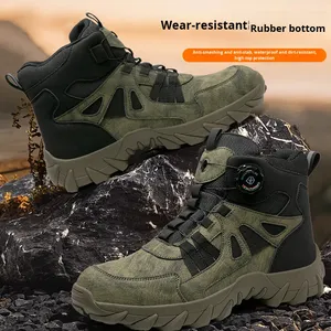 <b>Work</b> Safety <b>Shoes</b> Smash-proof and Puncture-proof Sports Safety <b>Shoes</b> <b>Men</b> Outdoor Mountaineering Wear-resistant Steel Boots - Product Image 2