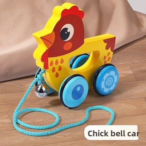 Jouet éducatif en bois à tirer pour enfants <span class=keywords><strong>de</strong></span> 4 à 6 ans, idéal pour l'apprentissage précoce, cadeau transfrontalier - Product Image 6