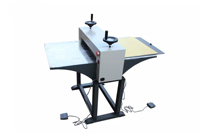 Machine de découpe de papier de puzzle à lit plat manuelle semi-automatique Machine de découpe de presse à rainer