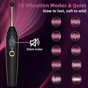 <span class=keywords><strong>Vibrator</strong></span> Klitoris Getaran 10 Frekuensi Kontrol Jarak Jauh Multi-Kecepatan 3 Kepala Pengganti USB Dapat Diisi Ulang Tahan Air Sehari-hari - Product Image 2