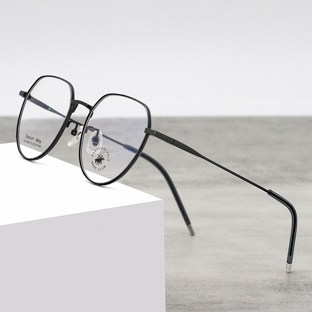 81005 Wholesale Titanium Metal Eyewear Spectacle Frames for Eye Glasses