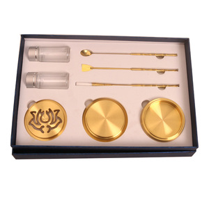 Antique-style incense burner set, pure <b>copper</b> incense burner, incense tray, incense burner lid, old <b>copper</b> burner, not Chen - Product Image 5