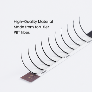 Extensions de cils individuelles Gollee Wispy Spike Wet Handmade Natural Soft Salon Quality, sans cruauté, en matériau PBT - Product Image 4