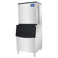 Machine à glace granulaire industrielle 500kg/24 heures-Production de glace rapide et efficace