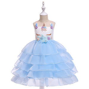Vestido de Cumpleaños para Bebé Niña, Diseño de Vestido Infantil, Vestidos para Niñas de 8 Años - Product Image 1