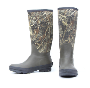 Botas de Neopreno DFU93 de Camuflaje, Largas, Transpirables, Resistentes al Agua, para Lavado de Autos y Trabajo Industrial - Product Image 5