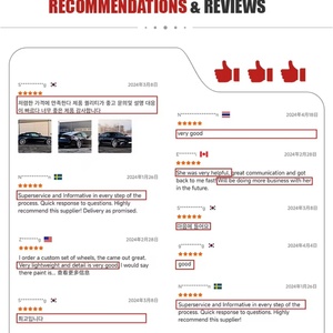 Jantes en alliage décalées 17 18 19 20 21 22 23 24 pouces 8j -10j Jantes 5 trous Jantes 21 pouces 5x112 5 branches pour Infiniti Xf35 2012 Jantes - Product Image 5