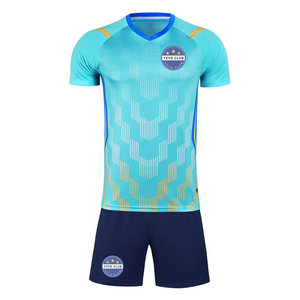 Conjuntos <span class=keywords><strong>de</strong></span> Jersey <span class=keywords><strong>Azul</strong></span> Rey al por Mayor, Uniformes <span class=keywords><strong>de</strong></span> Verano <span class=keywords><strong>de</strong></span> Secado Rápido por Sublimación, Jersey <span class=keywords><strong>de</strong></span> Fútbol Retro para Hombre - Product Image 4
