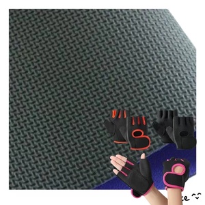 Hojas de tela de poliéster de neopreno negro de 3mm Tela en relieve con estampado floral de neopreno - Product Image 4