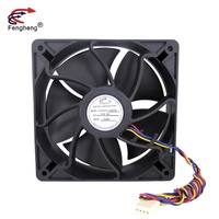 7200 tr/min ventilateur à haut régime PWM sans brosse DC 120x120x38mm 12038 120mm 12V 4PIN ventilateur de refroidissement à roulement à billes