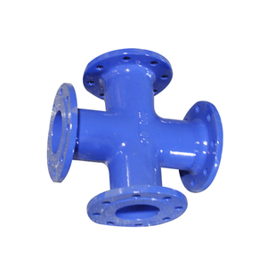 Raccord de tuyauterie en fonte ductile DN300, entièrement à brides, revêtu d'époxy - Product Image 3