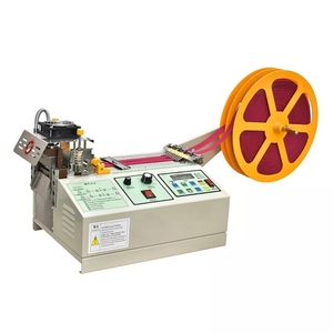 Tagliatrice automatica del nastro dell'elastico della taglierina del tessuto del nastro della tessitura di Nylon del coltello caldo freddo automatico - Product Image 2
