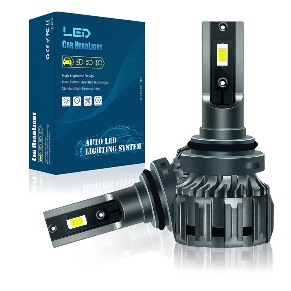 Farol de led para nevoeiro, farol de led para névoa h7 h11 h1 h4 led h13 9004 9006 9007