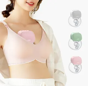 Wholesale Portable Rechargeable Wireless Silicon Hands Free Extractor De Leche Portatil Electr Baby Milk Wearable Breast Pumps