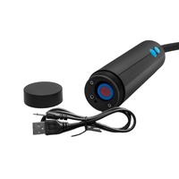 Scarletsin P-9 CANWIN Elektrische Automatische USB-Aufladbare Silikon Wasserdichte Saugpumpe mit Smart-Griff Größe S Penispumpen-Set