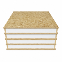 Panel Estructural Aislante para Construcción, Panel SIP con Revestimiento OSB, Tablero Fenólico, Suministro de Fábrica para Aplicaciones en Paredes Exteriores, Techos y Pisos