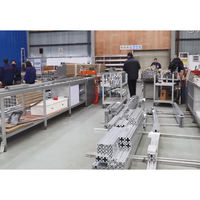 Rail 3040 t profilé en aluminium extrudé 30x40 cadre en aluminium