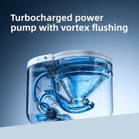 WC intelligent automatique monobloc en céramique moderne, facile à nettoyer, avec siège chauffant électrique, fermeture douce, siphon en S, garantie 3 ans, idéal pour hôtels